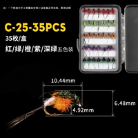 Новый Fly Hook C-25-35pcs (35 упаковка)