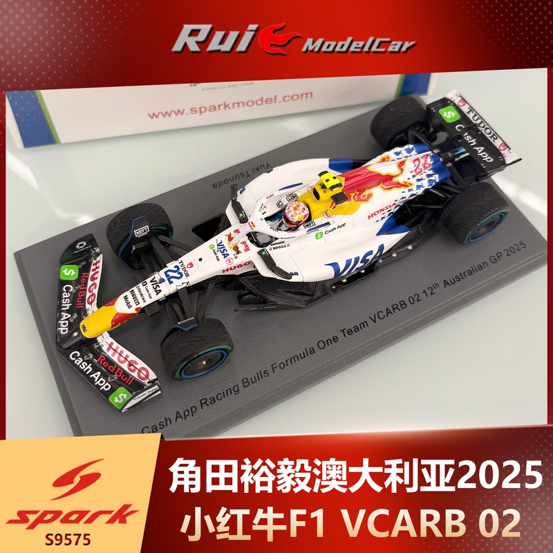 1:43/64 Spark Little Red Bull F1Rb02 Koya Yuichi Australia/Hajal Japan Car Model