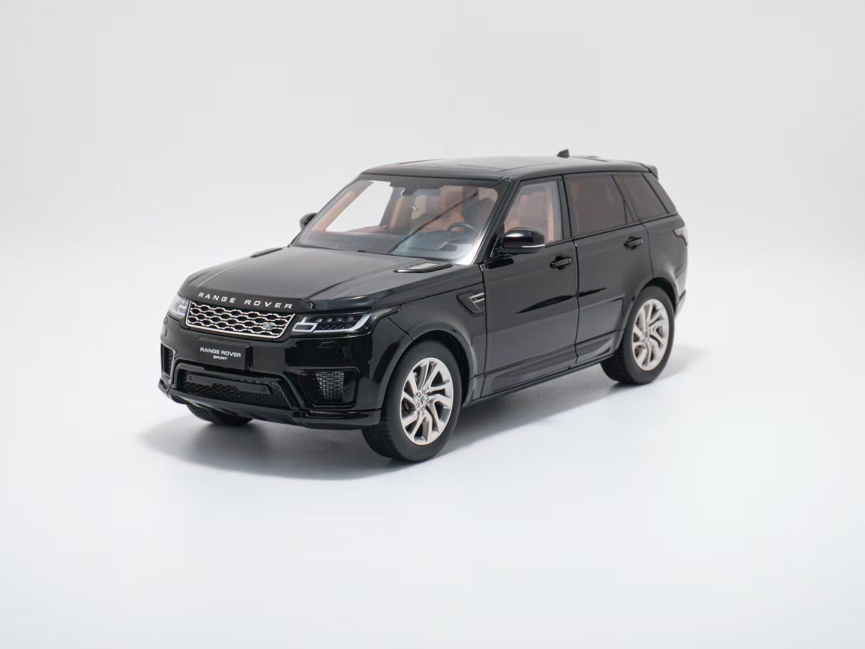 Range Rover Sport 1/18 スケールモデルWHELART WA180301-🚗1/18 Range Rover Sport - Black Pre-order now Cut Off