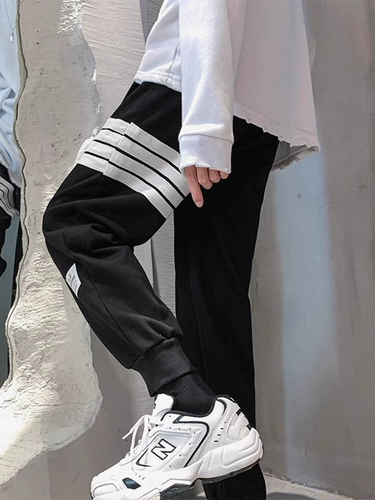 Мужские летние модные штаны, леггинсы