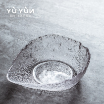 Yuyun hammer glass bowl single salad bowl Japanese ramen bowl Japanese ramen bowl fruit bowl dessert bowl cereal yogurt bowl creative
