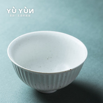 Yuyun Spring full dining bowl ceramic bowl ceramic bowl single Japanese rice bowl ramen bowl vintage bowl Small Bowl vintage Bowl