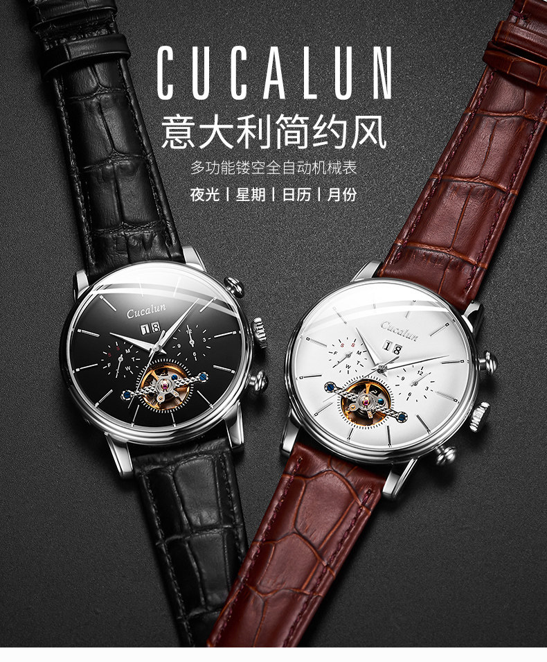 Montre pour homme CUCALUN    - Ref 3271582 Image 7