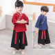 Hanfu Boys Tang Suit Spring and Autumn Style Chinese Style Children's Ethnic Costume Boys Ancient Costume Chinese Culture Kindergarten Performance Costumes