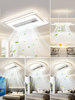 Living Room Main Light, Negative Ion Sterilization Bladeless Fan Ceiling Light, Modern Simple and Elegant Ceiling Fan Lighting, Whole House Package