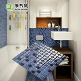 Средиземноморский кристалл кристалл кристалл кристалл кристалл император ретро керамика Мозаичная паста плавание бассейн туалет