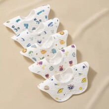 贝肽斯婴儿围嘴新生儿纯棉防水