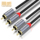 Аудиокабель Yongwei double lotus plug RCA two-to-two DVD TV микшер усилитель мощности кабель звуковой коробки mini 1