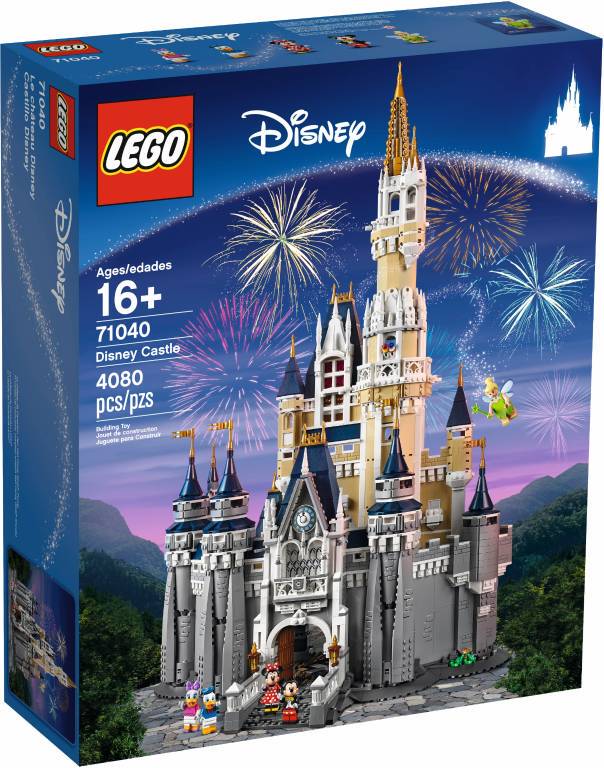 Lego 71040 Disney Castle Old-Style Castle Building Blocks for Boys and Girls, Educational Building Blocks Toy Gift