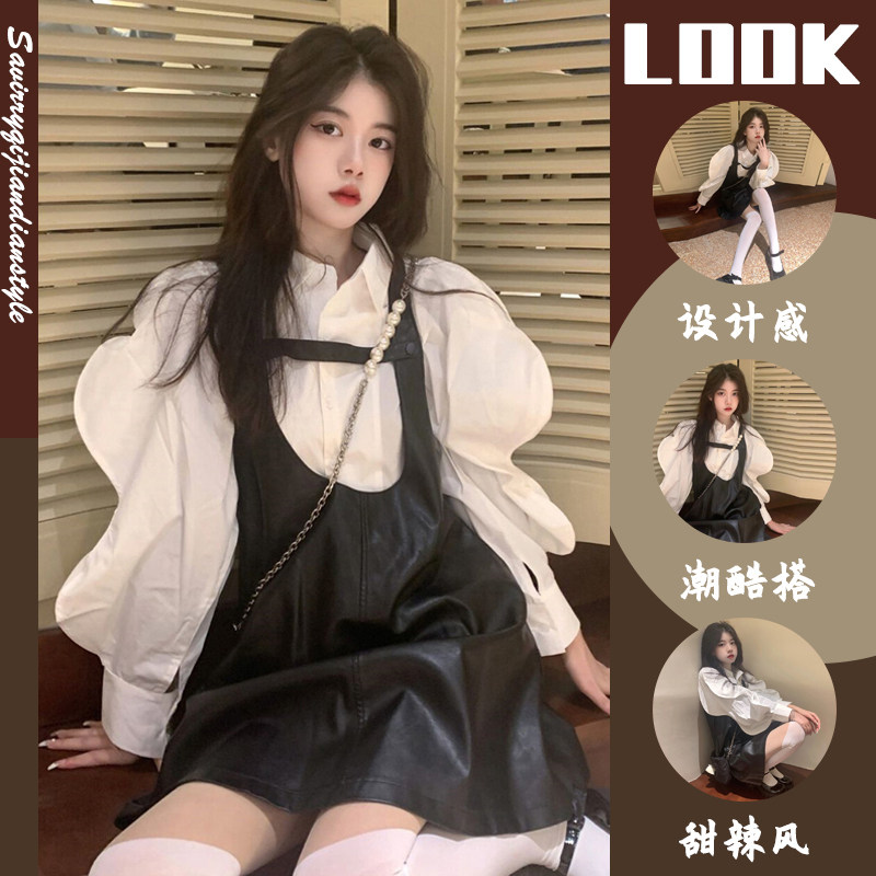 Early Spring Great Size Women's Dress 2022 New Advanced Sensual Weight Mm Conspicuts Wearing a Two-Style Suit Cuddling Bag Foreign Dress Summer