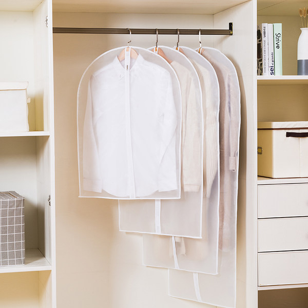 喜家家 半透明 挂式衣服防尘罩*5个 中号 天猫优惠券折后￥10.5包邮（￥15.5-5）