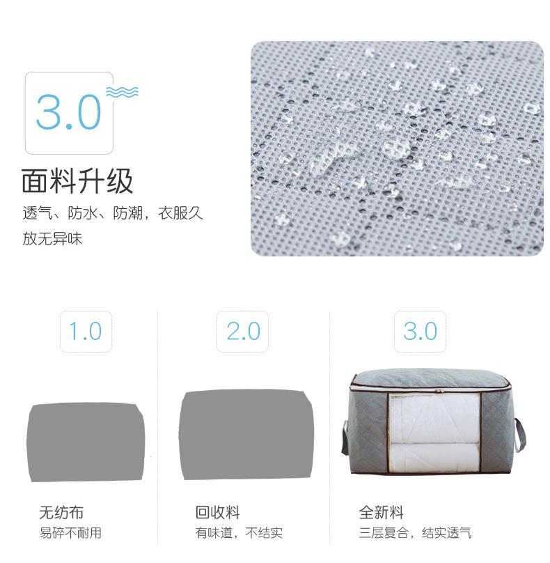 喜家家 棉被收纳袋 5个装 图1