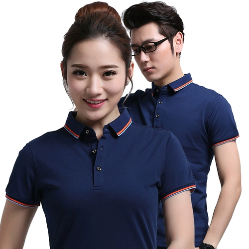 Хлопковая футболка polo для работы, короткий рукав, делается под заказ