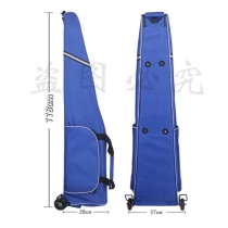 Fencing bag fencing equipment sword bag small roller sword bag single shoulder double shoulder thickened waterproof childrens adult fencing bag