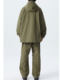 Spring and Autumn Plus-Size Men's Jacket, Oversized Trendy Casual Windbreaker, Plus-Size Work Pants Set