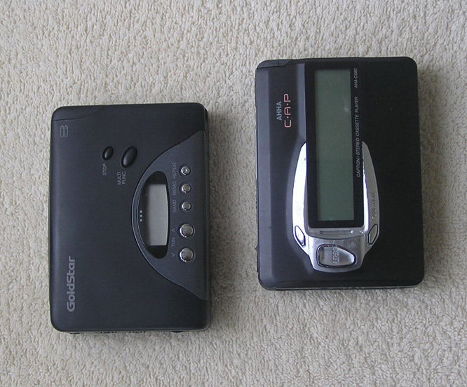 GoIdStar AHA-C680 AHA-F68 tape Walkman (question machine)