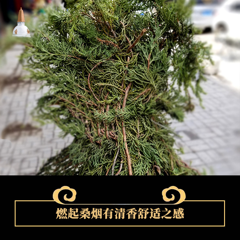 Simmering smoke for fire for a fire for fresh Bershang Branch Tibetan Branches Fragrant Lavender natural Tibetan incense