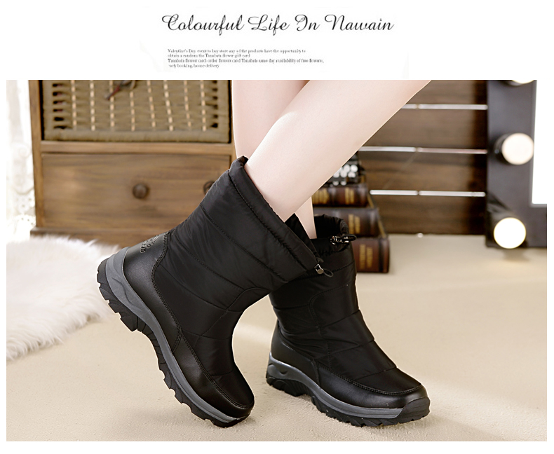 Bottes hiver pour femme en TPR  - Ref 3248734 Image 21