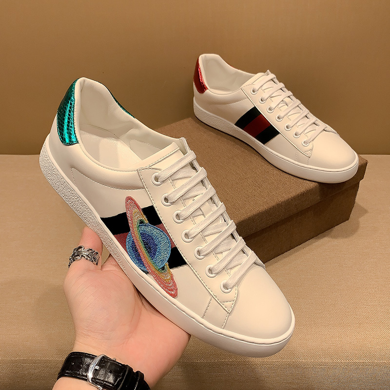 Genuine leather white shoes men's all-match casual shoes solid color autumn and winter new men's British sneakers breathable lightweight trendy shoes