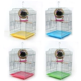安吉派特 Клетка птицы Большой гальваническая птичья клетка Aobeli Brots Big Bird Cage таинственная пион -пиони Железное искусство Parrot Cage