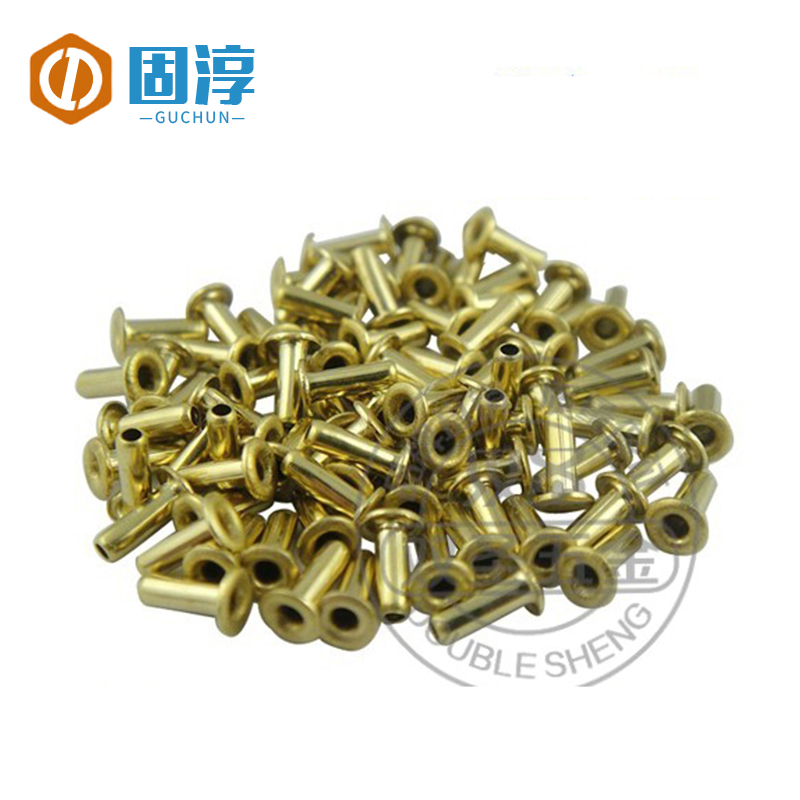 M1.5 M1.7 M2M2.3 Copper Corn Buckle Rivet Hollow Copper Rivet Via Rivet Stand-alone tube