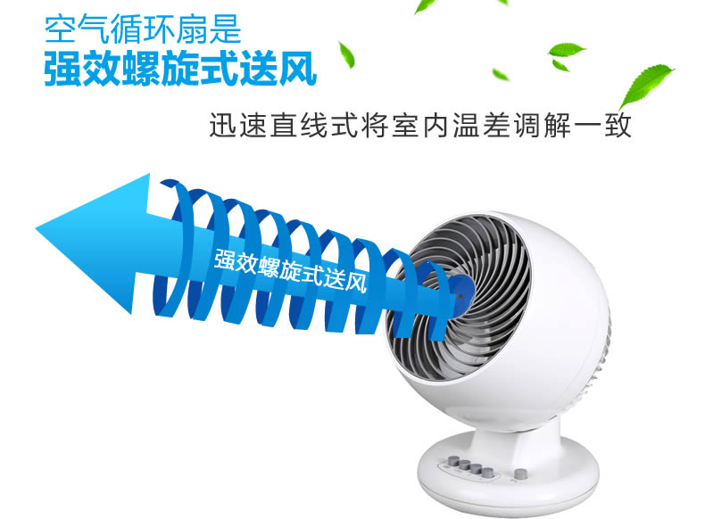 quạt trần 3 cánh Nhật Bản Alice air đối lưu lưu thông quạt nhỏ quạt điện bàn quạt bé quạt gió câm nhà M18C - Quạt điện quạt tích điện mickey