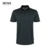 HUGO BOSS Hugo Bos Men 2019 Mùa xuân Thời trang Áo sơ mi ngắn tay giản dị - Polo Polo