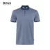 HUGO BOSS Hugo Bos Men 2019 Mùa xuân Thời trang Áo sơ mi ngắn tay giản dị - Polo Polo