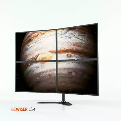 100-dimensional LCD computer screen holder four-screen splicing desktop lift universal millet Samsung GM