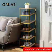 B Модель золото+цвет орехового ореха (25 см)