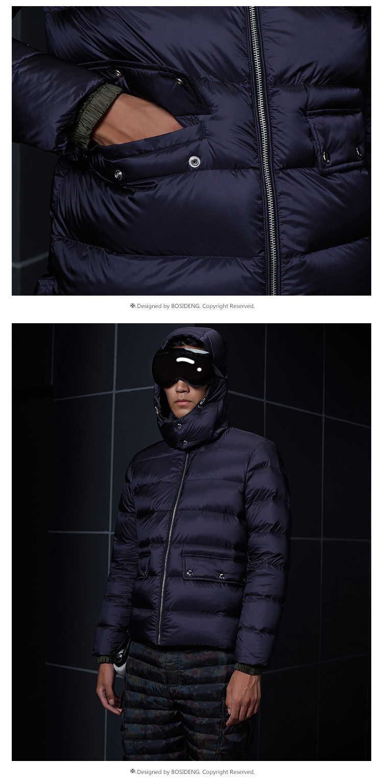 Blouson homme BOSIDENG    en Nylon - Ref 3121897 Image 18