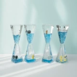 Космический космонавт, настольная космическая синяя подвеска подходит для мужчин и женщин для друга, песочные часы, подарок на день рождения, широкая цветовая палитра