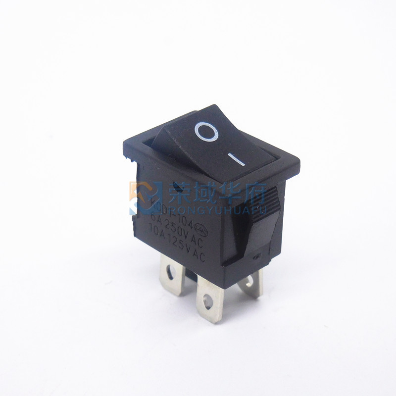 Công tắc loại tàu 15 * 21MM KCD1-104 màu đen 4 chân Thiết bị thứ 2 Công tắc nguồn TV LCD (5 chiếc) - TV tivi asanzo 43 inch