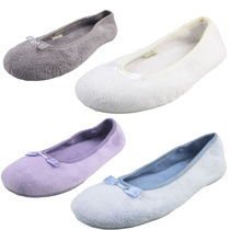 UK single winter girls bean-bean shoes flat bottom shallow mouth One foot pedal sloth shoes warm and soft dance shoes big size shoes