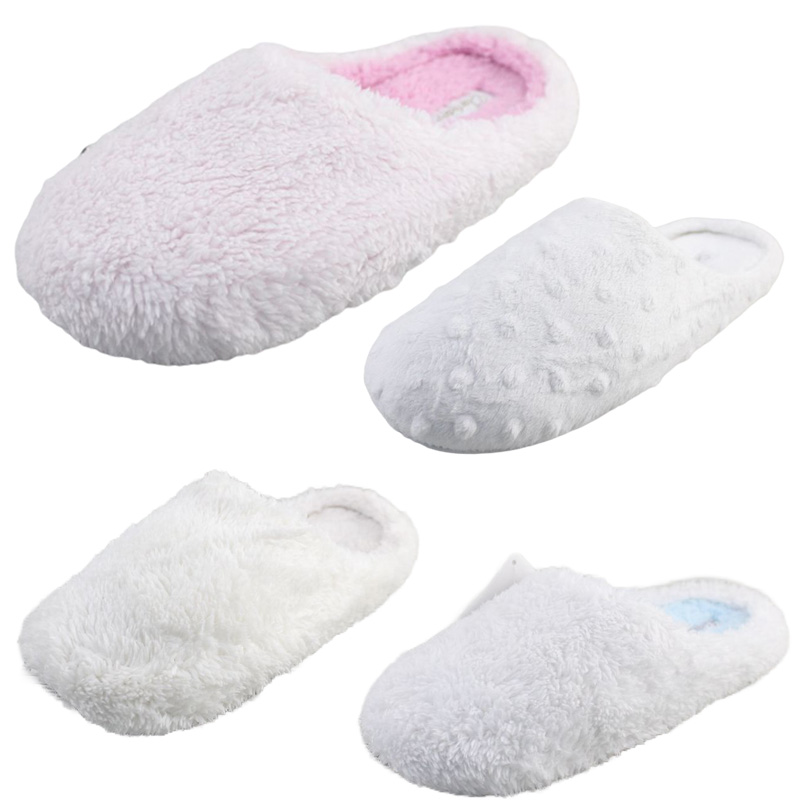 Cabinet 22 $Winter Indoor Soft Bottom Baotou Cotton Slippers Minimalist Home Lady Warm Non-slip Moon Shoes Suede