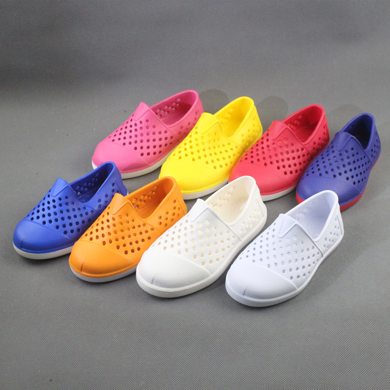 Summer light garden dongle shoes men and women children's shoes covered with water shoes beach shoes soft-bottom walking shoes cool slippers