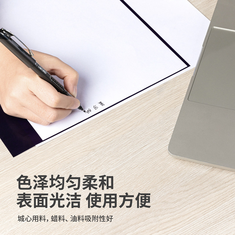 Graphite Tracing Paper Black Blue Reusable Tracing Paper Single-Sided A4 Drawing Paper Large Sheet for Drawing, Copying, and Engraving