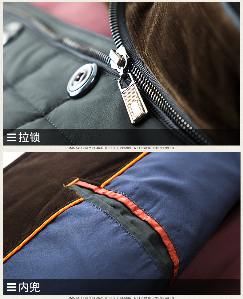 Blouson hiver pour homme      en Polyester - Ref 3115424 Image 24