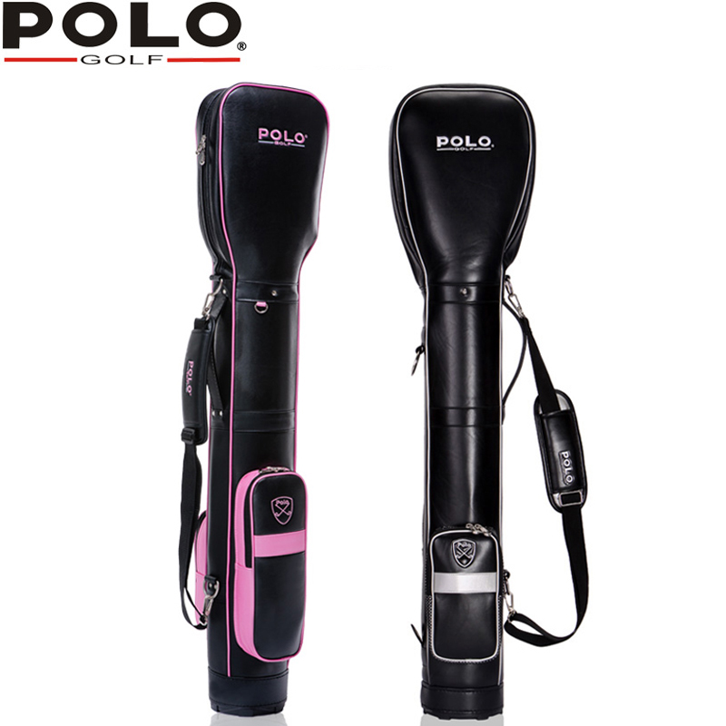 POLOGOLF new golf gun bag golf bag golf ball bag Laurens PU bag carry convenience-Taobao