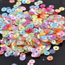 6mm Dazzling and rugged beads Bright Sheet Diy Ornament Accessories Clothing Toy Pvc Decorative material 500 gr