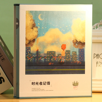 6 inch 200 large capacity photo album over-plastic memorial album Insert small fresh boxed family album 5 inch 7 inch