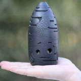 踏古 Tao Shi Shi Ten Pole Black Pottery Big Blockbuster Double Casting Professional Class Meteoritic Music Music Music Monastery