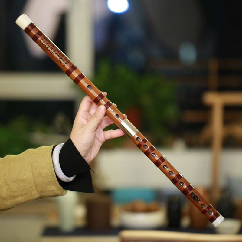 Stepping Ancient Professional Playing of Bitter Bamboo Flute Students's Entrance Zero Foundation Ancient Wind Horizontal Blown Flute