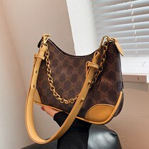 Large capacity bag womens bag 2022 new trend fashion leather one-shoulder underarm bag versatile ins niche cross-body bag