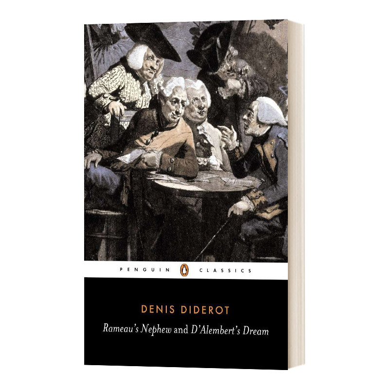 English Original Version Rameau's Nephew and D'Alembert's Dream French Writer Diderot's English Translation Penguin Classics English Edition Imported English Book