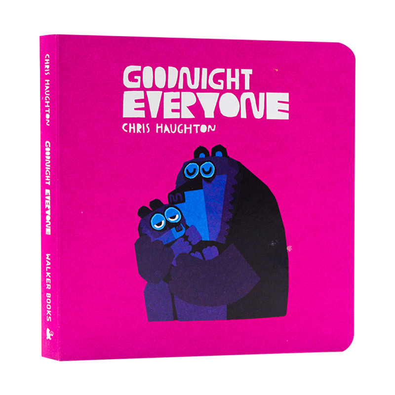 Good Night Everyone English Original Version Goodnight Everyone Import Board Book Hush, We Have a Plan! Co-Authored by Chris Haughton English Version Children's English Enlightenment Storybook