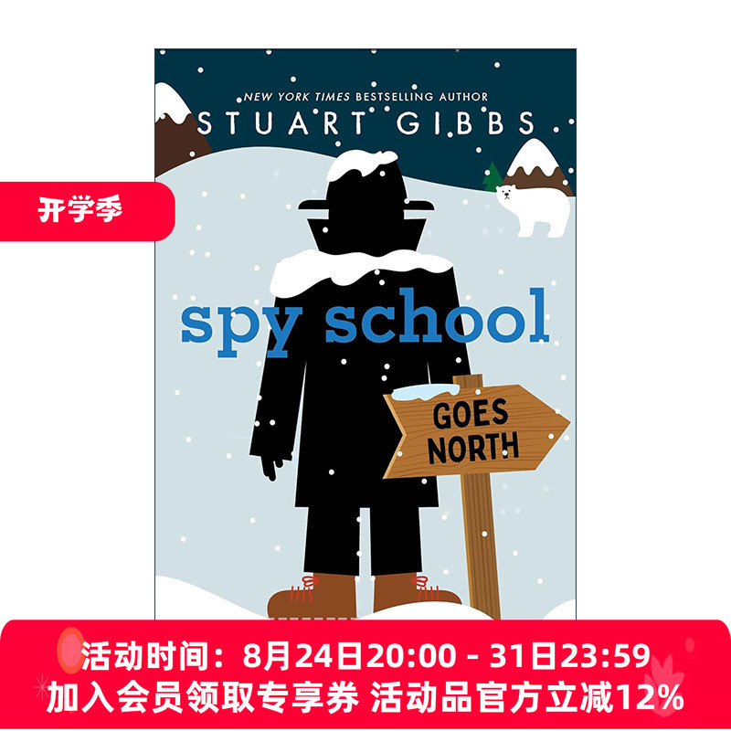 Original English Version Spy School Goes North Hardcover English Edition Imported Original English Book