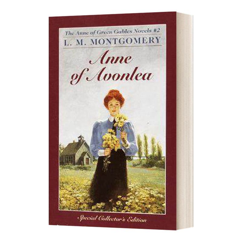 English Original Version Anne of Avonlea Anne of Green Gables Book 2 Little Anne of Green Gables, Volume 2 English Version Imported English Original Books