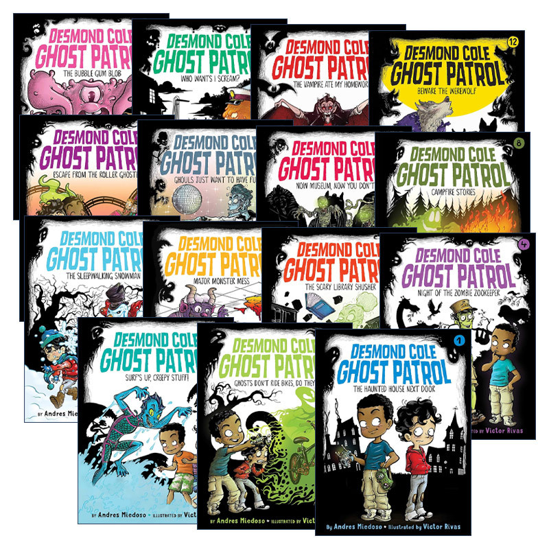 Desmond Cole Ghost Patrol Series 15 Volumes English Original Edition Desmond Cole Ghost Patrol Beginner Chapter Books English Version Imported English Original Books
