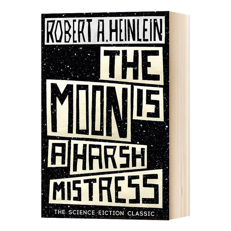 Huayan Original Edition the Moon Is a Harsh Mistress English Original Novel Hugo Award Robert A. Heinlein English Edition Imported English Book